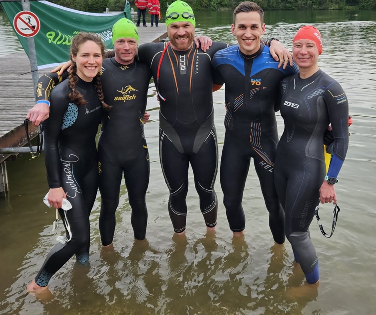 Deggendorfer Triathleten beim ersten Niederbayern Triathlon